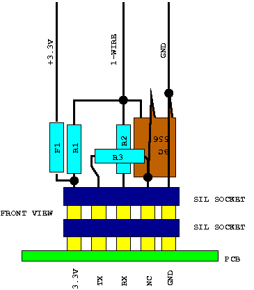 1-Wire interface wiring